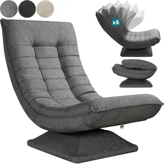 CASARIA Relaxsessel Aberdeen Grau