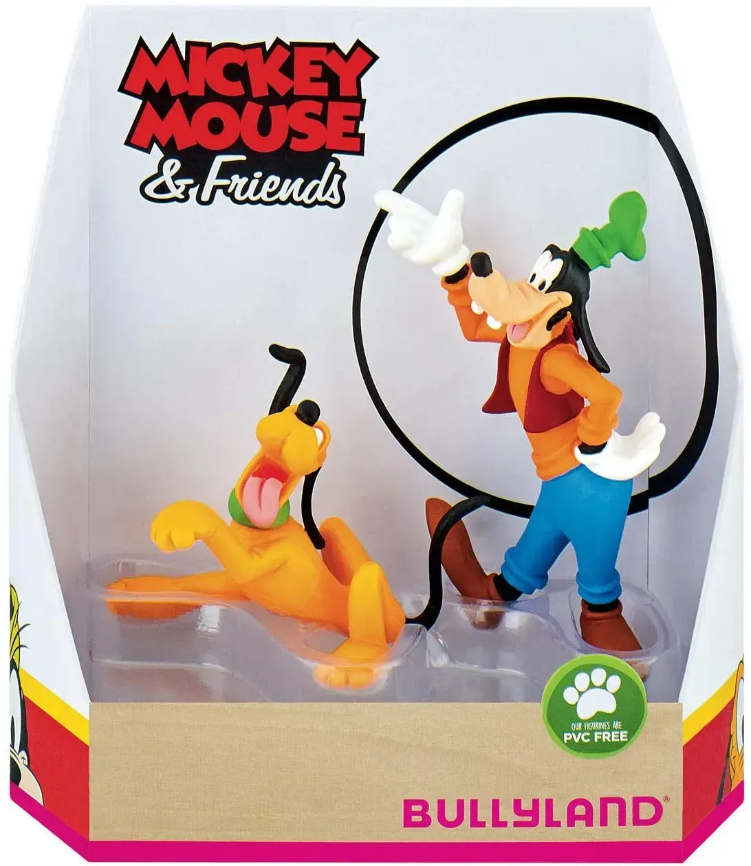 Micky Maus Figuren 7cm (2er Set) - Goofy & Pluto