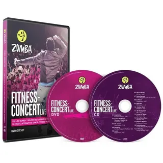Luna24 simply great ideas... Ganzkörpertrainer Fitness-Concert Live Zumba DVD+CD Set, (2-tlg)
