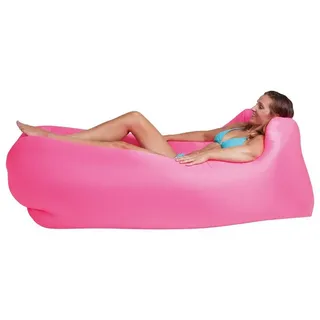 Happy People Air Lounger To Go 2 Liegesack Sitzsack Luft Sofa Lounge Couch Sessel aufblasbar pink