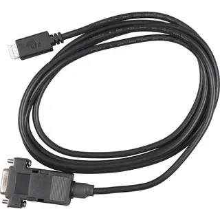 Victron Energy VE.Direct auf RS232 ASS030520500 Adapter-Kabel, Batterie Zubehör, Schwarz