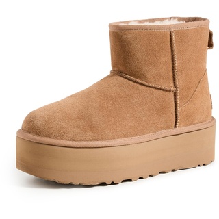 UGG Australia UGG Damenstiefel W CLASSIC MINI PLATFORM in Braun, FR