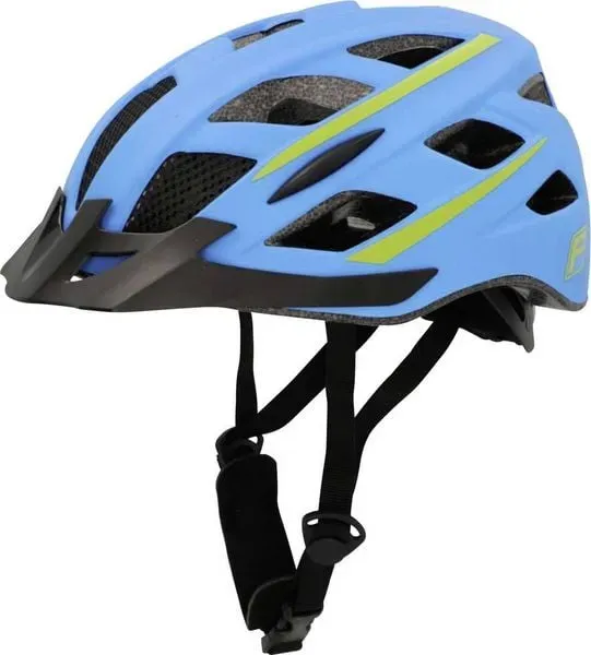 FISCHER FAHRRAD Urban Montis Fahrrad-Helm Blau Konfektionsgröße=S/M Kopfumfang=52-59cm