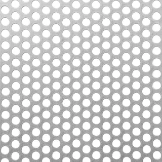 GAH Alberts Alberts Lochblech Stahl 250 x 1 x 500 mm runde Lochung