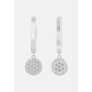 Ethische Diamanten Ohrringe aus 375 Weißgold mit Lab Grown Diamant | Gr.: onesize