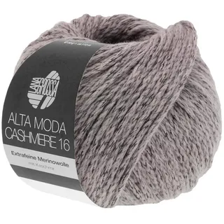 Lana Grossa Alta Moda Cashmere 16 | Feinste 16 Mikron Merinowolle mit Kaschmiranteil | Handstrickgarn aus 78% Schurwolle (Merino) 12% Kaschmir & 10% Polyamid (Nylon) | 50g zum Stricken | 110m Garn 61