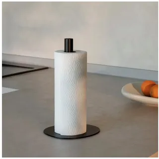 metallbude Küchenrollenhalter Ivana Stahl Schwarz