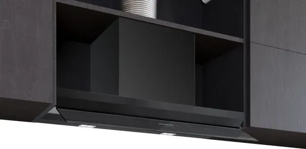 Siemens studioLine LJ89BET65 - iQ700 Integrierte Designhaube mit 5 Jahre Garantie, Schwarz Matt, 80 cm