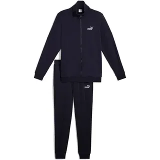 Puma Herren Sportanzug ESS Sweat Suit TR, New Navy, M