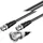 RG59 zweifach geschirmt Bnc-stecker Bnc-stecker Kabellänge 1 m