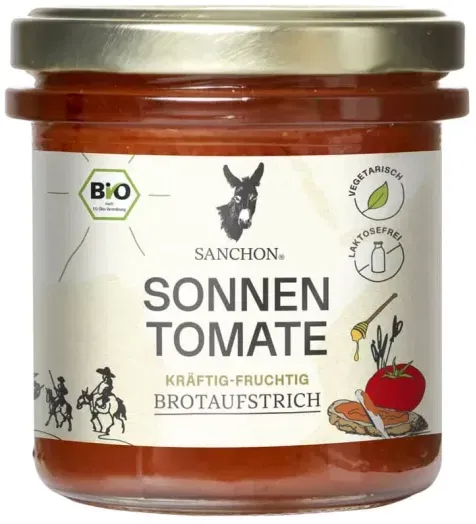Sanchon Brotaufstrich Sonnentomate bio