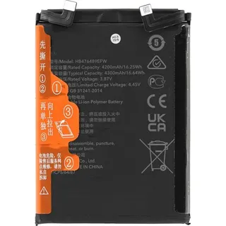 Genérico HB476489EFW Huawei Battery 4300mAh Li-Pol (Service Pack), Smartphone Akku für Huawei Nova 9/ Ersatz, 4300 mAh