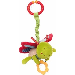 Sigikid 42206 Anhänger Schmetterling PlayQ Mädchen und Jungen Babyspielzeug empfohlen ab 3 Monaten