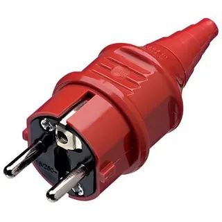 Mennekes Schuko-Stecker 16A, 2p+E, 230V, rt 10839