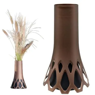GarPet Bodenvase Grabvase Roseta mit Sockel Gewicht Friedhof Vase Grabschmuck