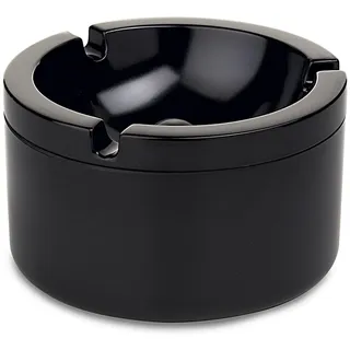 Mepal Aschenbecher mit Deckel Schwarz