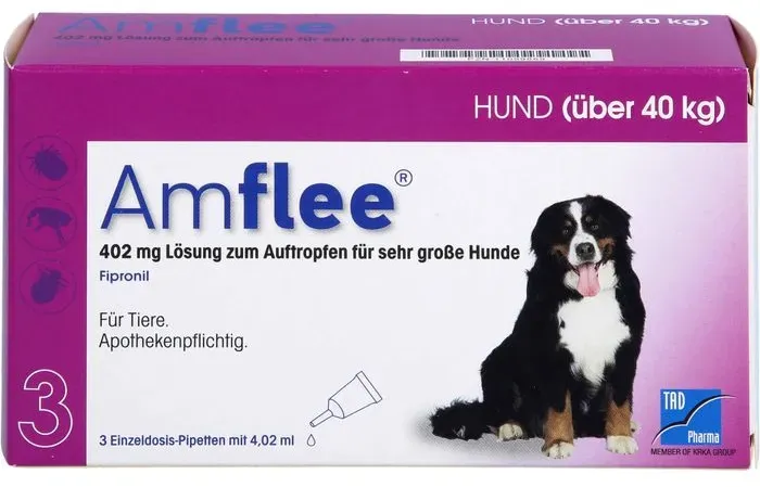 AMFLEE 402 mg Spot-on Lsg.f.sehr gr.Hunde 40-60kg 3 St.
