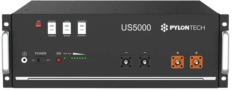 Pylontech 1x US5000 LiFePO4 Batterie 4,8kWh mit Wechselrichter-Anschlusskabelset - 0% MwSt. (gemäß§12 Abs.3 UstG**)