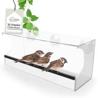 wildlife home Fenster-Futterhaus Family