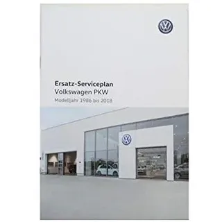 Volkswagen Original VW Serviceplan Serviceheft Scheckheft für PKW