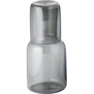 philippi Viva Wasserkaraffe mit Glas, grau