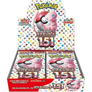 Pokémon Sammelkarte 151 SV2a Booster Box Display Japanisch