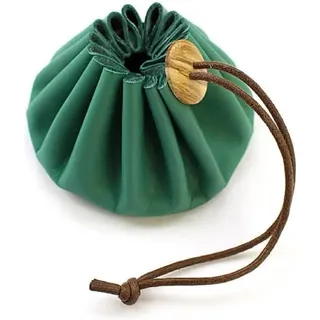 Cohana Himeji Leather Pouch Green - 1pc