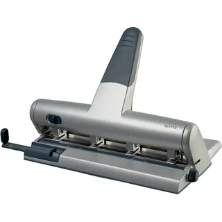 Leitz Doppellocher Akto 5114 grau, 1 St.