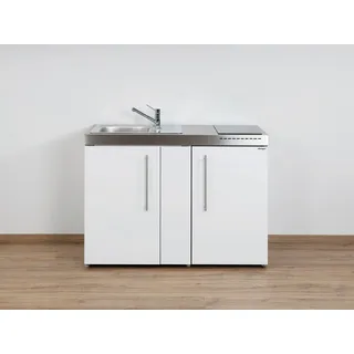 Stengel Miniküche Küchenzeile Premiumline MP 120 mit Kühlschrank
