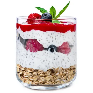 konzept Dessertgläser 12-teiliges Set aus Glas, kleine Gläser für Nachtisch, perfekt für Tiramisu, Panna Cotta, Pudding, Joghurt-Müsli und Schichtdesserts