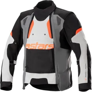 Alpinestars Halo Drystar Textiljacke (Black/Grey/Orange,M)