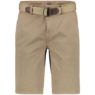 Lerros Bermudas "Chino-Bermuda für Herren", Herren, Gr. 6XL, beige (dune beige), 98% Baumwolle, 2% Elasthan, Hosen Bermudas