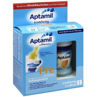 Aptamil Pre Anfangsmilch flüssig 2 x 90 ml