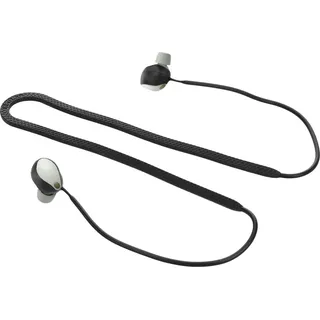 kwmobile Halteband kompatibel mit Sony WF-1000XM5 Headphones - Kopfhörer Halter Band Strap in Schwarz