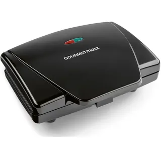 GOURMETmaxx Waffeleisen Belgische Waffeln 750W schwarz inkl. Kontrollleuchten