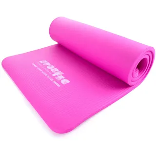 Sport-Tec Fitnessmatte inkl. Tragetasche, Gymnastikmatte, Yogamatte, Sportmatte, Turnmatte, Pink