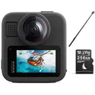 GoPro MAX2 + 1,2m Extension Pole + Angelbird AV PRO 256GB 100MB/s