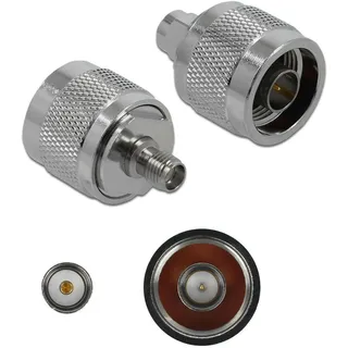 DeLock 89983 89983 N-Adapter N-Stecker - Antennenadapter - N-Anschluss Stecker