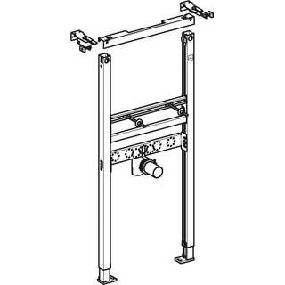 Geberit Duofix Basic Element für Waschtisch Einlocharmatur