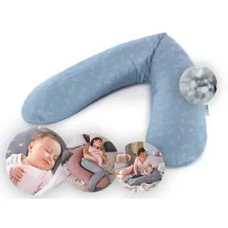 Stillkissen "Das Original" Polyester Hohlfaser Füllung | inklusive Bezug Kolibris