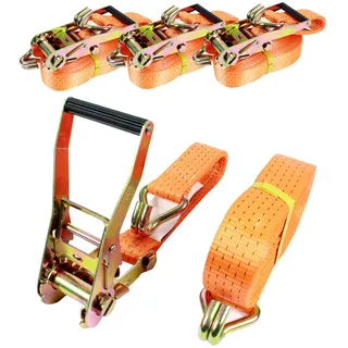 Baumarktplus Spanngurte mit Ratsche 4x 6 m 5000 kg