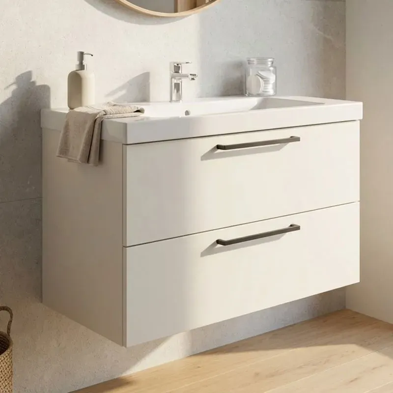 Nobilia City Line Waschtisch mit Unterschrank 101 cm