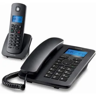 Motorola C4201 210-10006, Telefon, Schwarz
