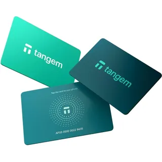 TANGEM Wallet - 3-card set - Electric Sea