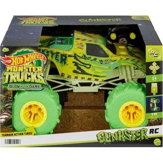 Hot Wheels RC-Monstertruck GUNKSTER leuchtet im Dunkeln