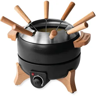 Boska Fondueset Party 2.3L - Fondue elektrisch - Für Käsefondue, Schokofondue, Hotpot, Fleischfondue - Temperaturregler - 2,3 Liter - Edelstahl - Fondue gerät
