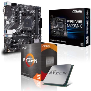 Memory PC Aufrüst-Kit Bundle Ryzen 7 5700X 8X 4.6 GHz Prozessor, 16 GB DDR4, A520M-A II Mainboard (Komplett fertig zusammengebaut inkl. Bios Update und Funktionskontrolle)