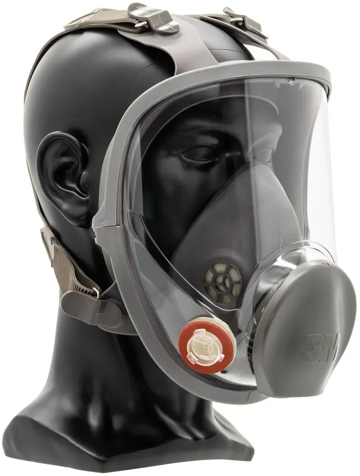 3m Atemschutz Vollmaske Gas Maske Silikon 6900L