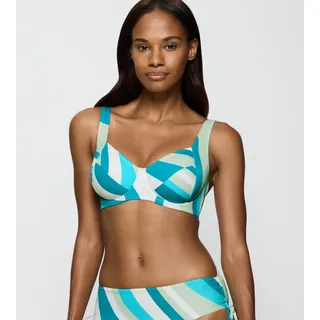 Triumph Summer Mix & Match W 01 pt, Bikini Top Damen, Mehrfarbig (Blue - light combination), 38 - 38