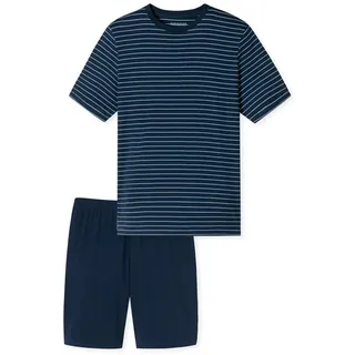 SCHIESSER Casual Essentials (2 tlg.), mit Streifen Schiesser 801-admiral